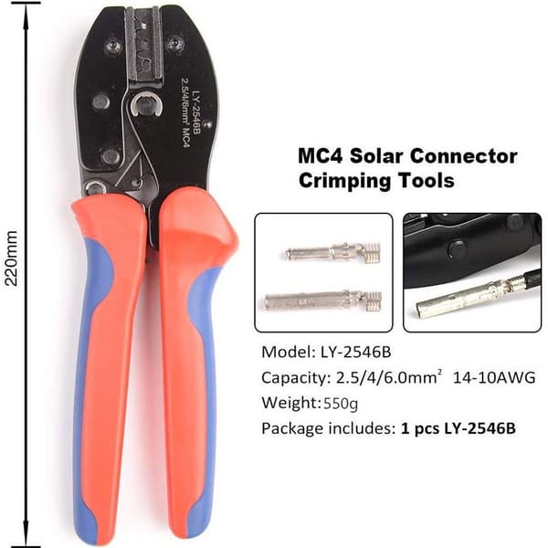 Crimpværktøj Clamp MC4 kabelpresser