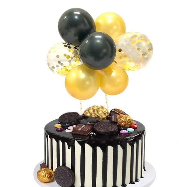 Ballong Cake Topper Födelsedagsbarn 5 5 5