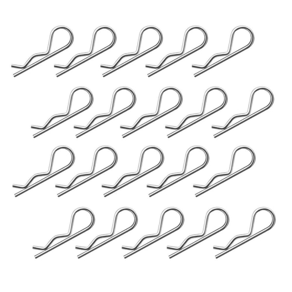 20 Stk Splint R Clips Wire Hårnåle