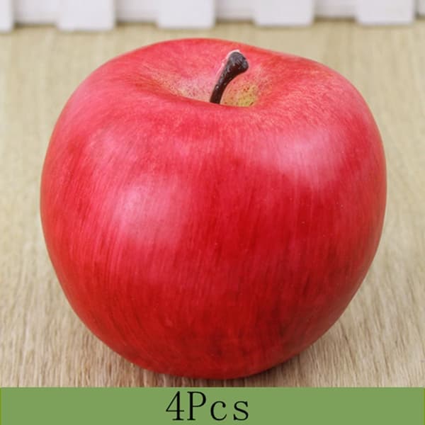 Simuloitu Fruit Fruit Model Foam Apple