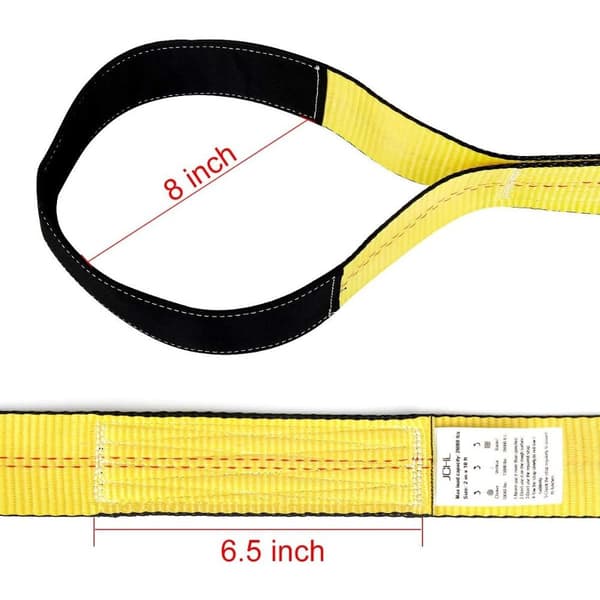 2-Pack Lift Sling Strap Spilstrop Web Sling