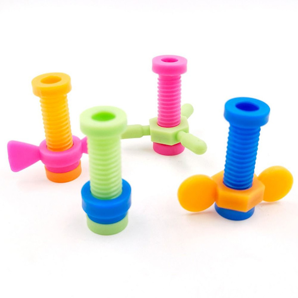 8 set Pultit Lelut Montessori Ruuvi Rakennuspalikat