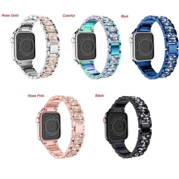 Watch för Apple Watch SE Series 6 5 4 3 2 1 multicolor 42mm and 44mm