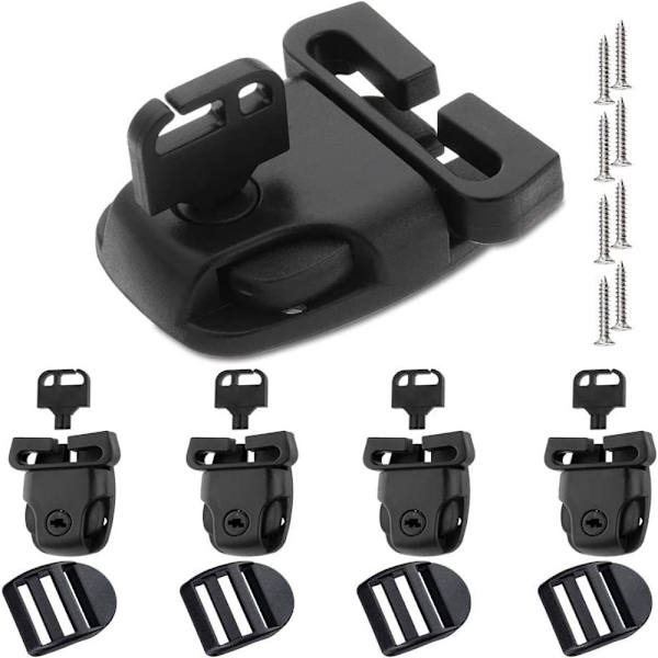 5 kpl Sivusoljet Kaareva solki 2,5 cm 2,5 cm 2.5cm