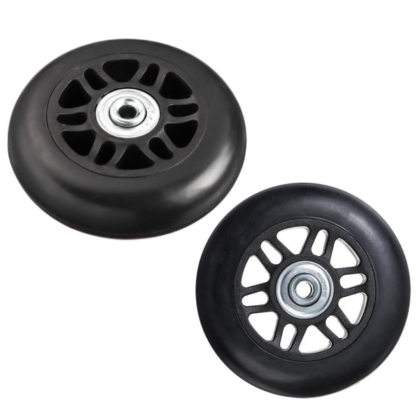2 stk Bytt ut hjul Reisebagasjehjul 85MM*26.5MM 85mm*26.5mm