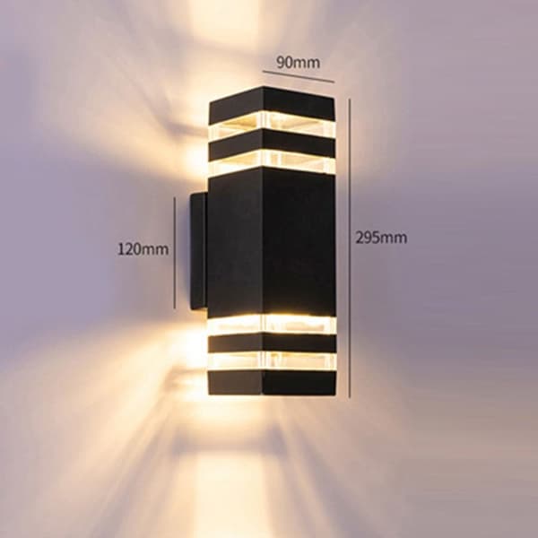 Udendørs væglampe 12W LED