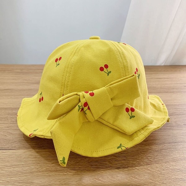 Kids Bucket Hat aurinkolippis CAP Yellow