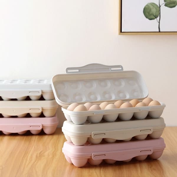 Egg Box Egg Holder Skuff GRÅ 18 RIST 18 RIST Gray 18 Grids-18 Grids