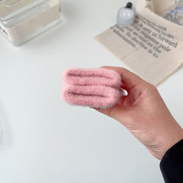 Barnhandskar Stickade thermal GRÅ gray