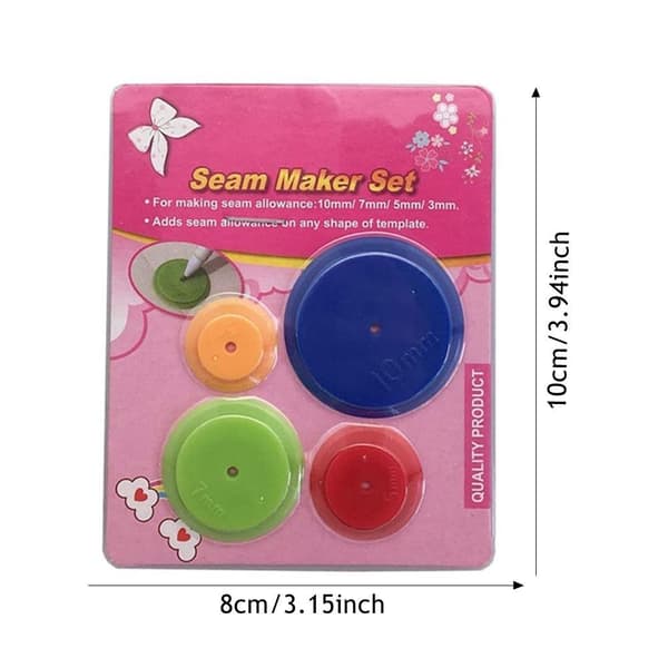 Syhjul Line Tracing Wheel Patchwork Scan Wheel