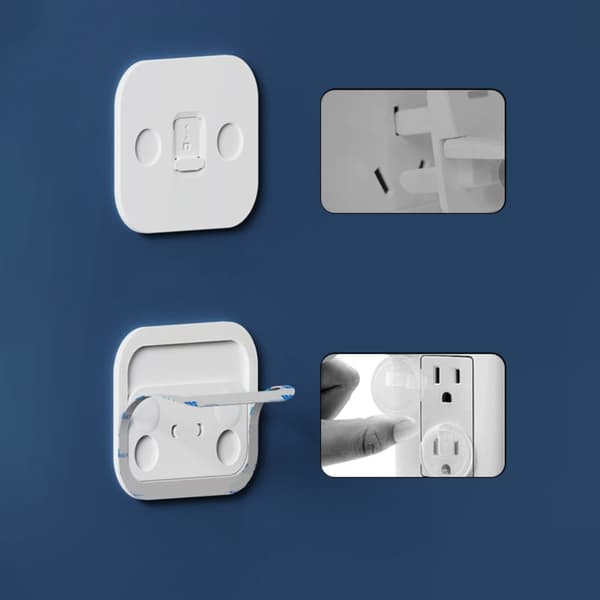 10st Socket Pluggar Protector Plug Guard Socket Plast Säkerhet EU