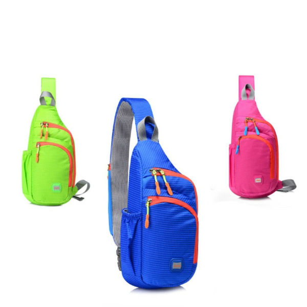 Crossbody brysttasker Sport Bottle Bagpack BLÅ blue