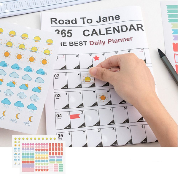 Væghængende kalender kalenderplanlægningsark 01 01 01