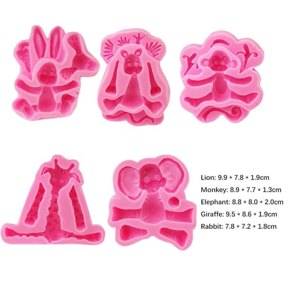 Kakepyntform Fondantform GIRAFFE GIRAFFE Giraffe