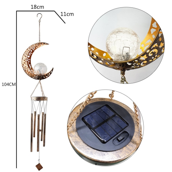 Aurinkotuulikellojen LED-valo 5 5 5