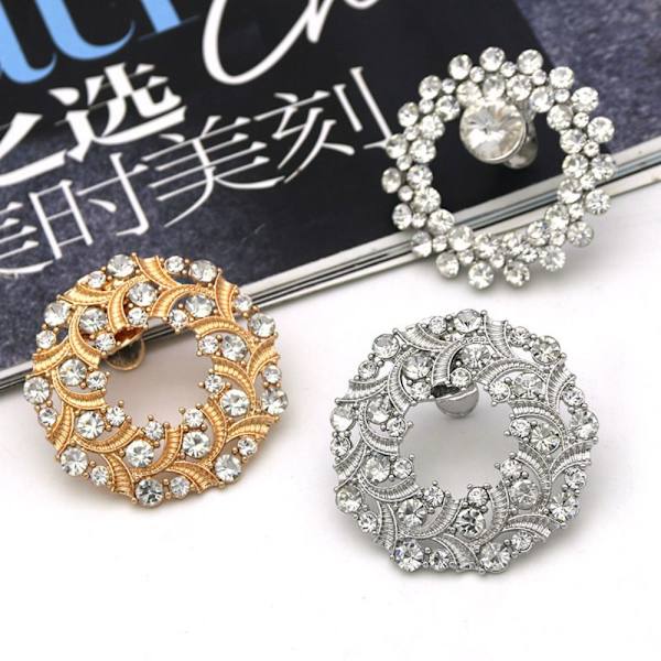 Rhinestone Shoe Clip Shiny Dekorativ Clip 1 1 1