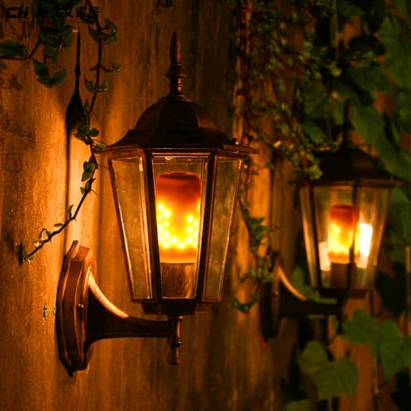 LED-polttimo liekkivaikutuksella, liekkivalo E14 E14