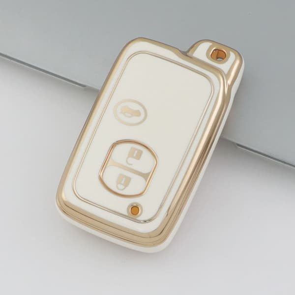 Bilnøglekasse Nøglekassedæksel HVID 4 KNAP 4 KNAP White 4 Button-4 Button