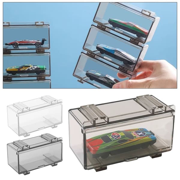 Display Box Förvaringsbox GRÅ Grey