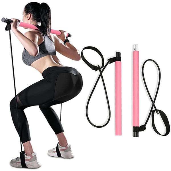 Pilates Bar Pedal Exerciser SORT black