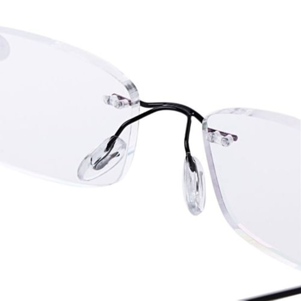 Læsebriller Brillehukommelse Titanium BLACK STRENGTH-350 black Strength-350