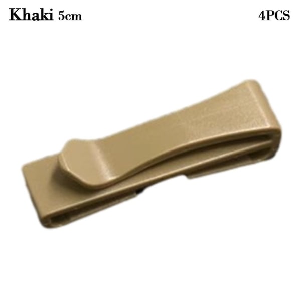 Molle Webbing Spänne Bältesklämma KHAKI 5CM Khaki 5cm