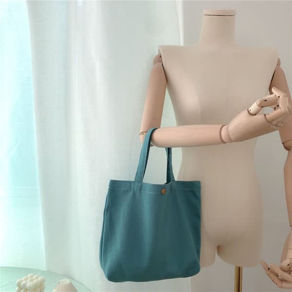 Lærred Håndtaske Tote Bag BEIGE beige