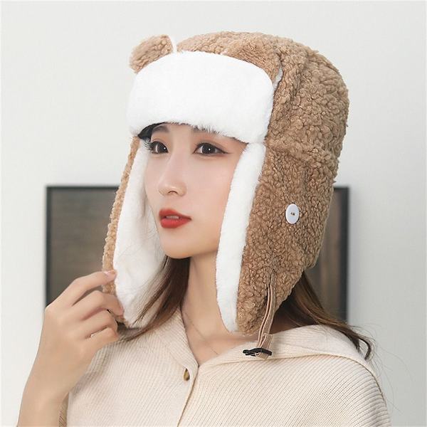 Trapper Hat Earflap Hat HARMAA grey