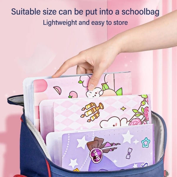 A4 filmapp Testpapperslagringsmapp 02-8 FICKOR 02-8 02-8 Pockets