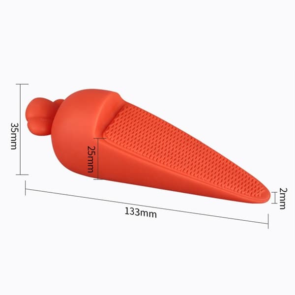 Dørstopper Gulvholder RØD red