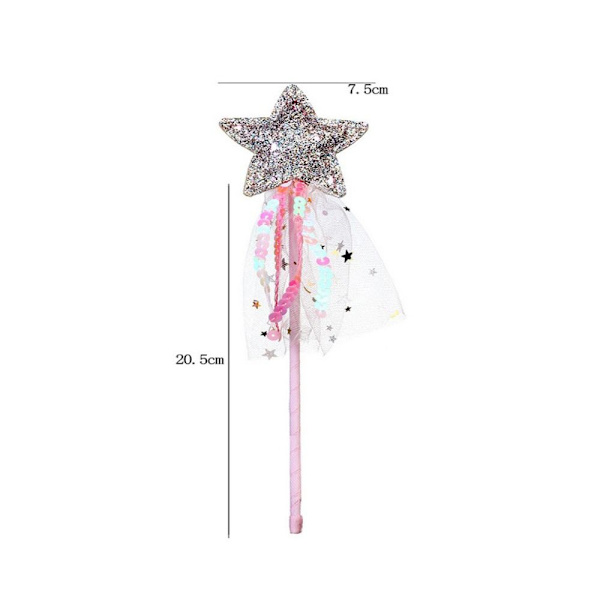 Fairy Wand Femtakket Stjerne 04 04 04
