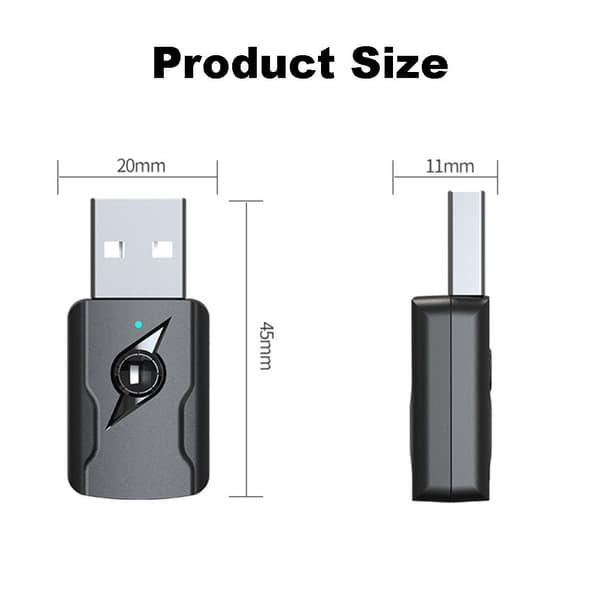 U Disk USB Bluetooth Receiver Audio Converter