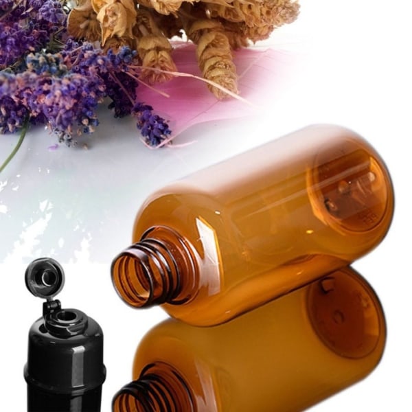 5 Stk Kosmetisk Emballage Flasker Krydderiæske TRANSPARENT 100ML Transparent 100ML