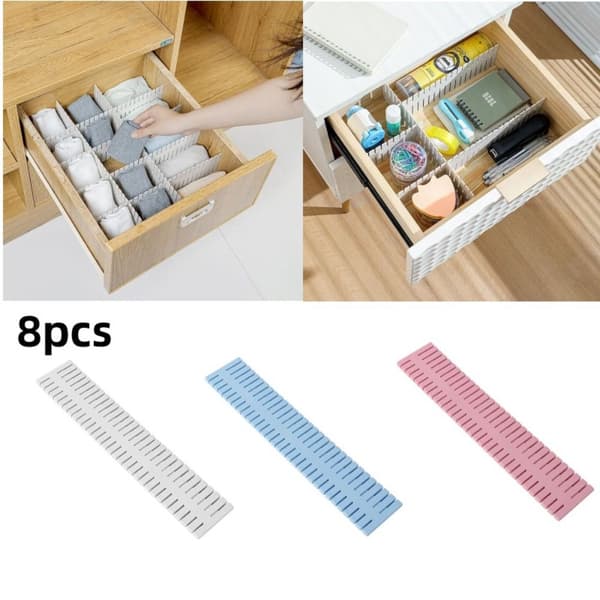 8st Lådseparator Skiljebräda VIT white