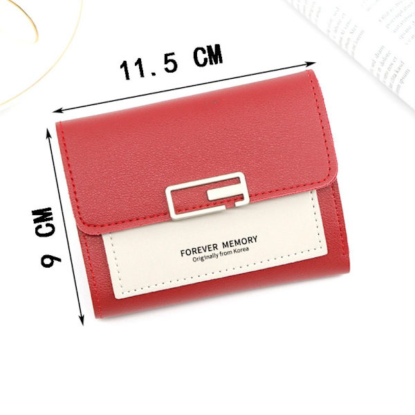 Skinn Dame Lommebøker Pengeposer ROSE RED rose red