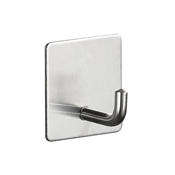 4 stk Selvklebende kroker Sticky Pothook SØLV silver