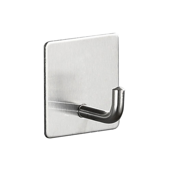 4st självhäftande krokar Sticky Pothook VIT white