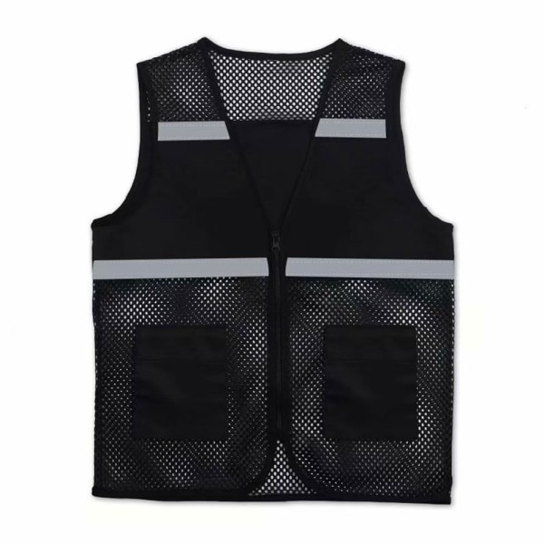 Sikkerhetsvest med refleksstriper Nettingvest