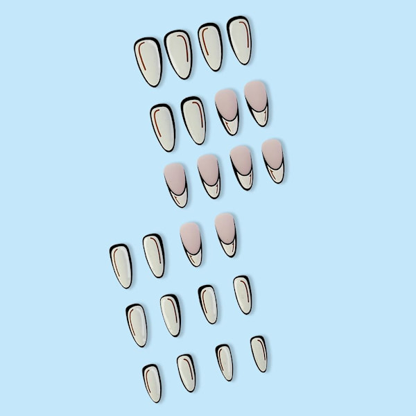 Keskipitkät tekokynnet 1 1 1