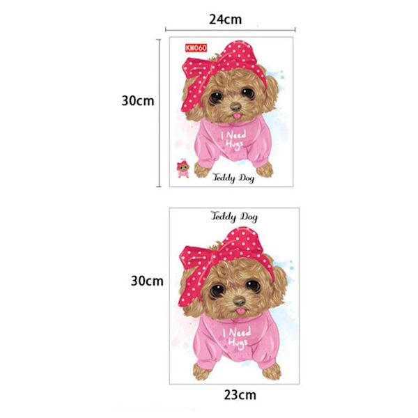 Hundtoalettdekal Väggdekal STYLE 6 STYLE 6 Style 6
