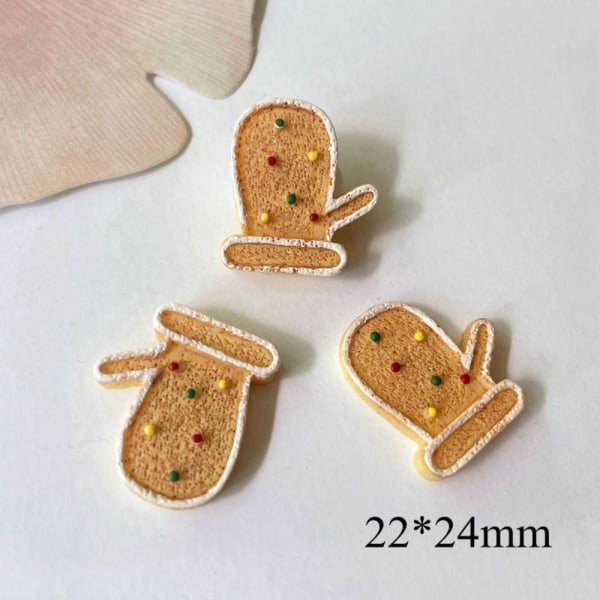 20kpl/ set Christmas Series Resin Figurine Crafts PIPARKAAT Gingerbread Man