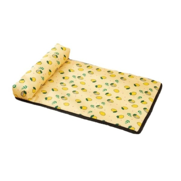 Hundekølemåtte Sommerpude GUL L Yellow L
