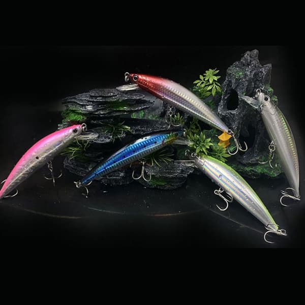 Minnow-kalastusuisti Uppoava viehe E E E