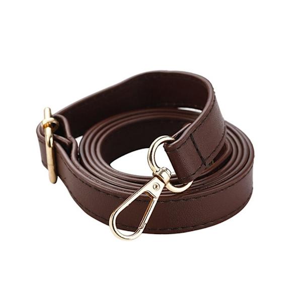 130cm nahkahihna Käsilaukku Vyöt DARK COFFEE dark coffee