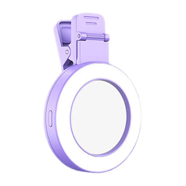 Puhelimen täyttövalo Selfie Mirror Selfie Heijastin Peilit PURPURA Purple