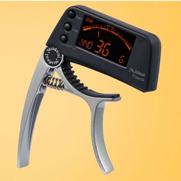 Guitar Tuner Clamp Key Trigger för akustisk brons bronze