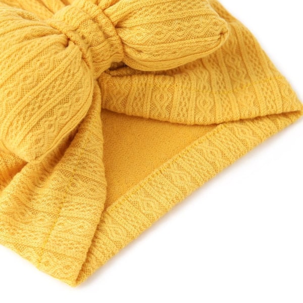 Baby Turbanhatt GUL yellow