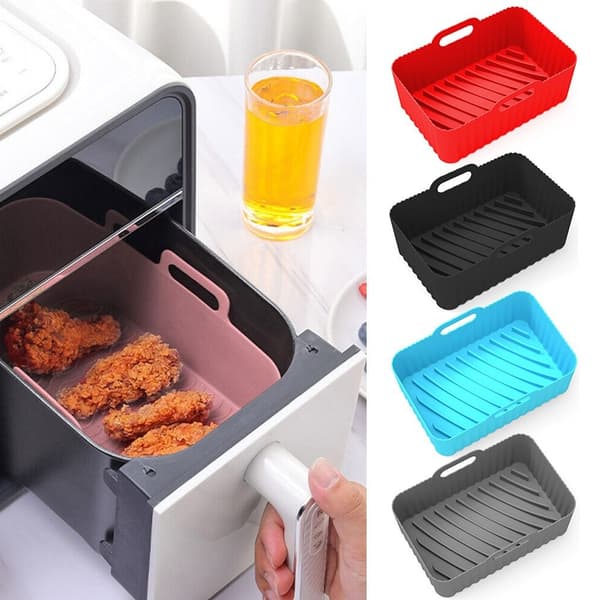 Til NINJA Airfryer Silikone Gryde SORT