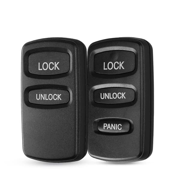 Fjernnøglekasse Bilnøgleskal 2 KNAPPER 2 KNAPPER 2 buttons