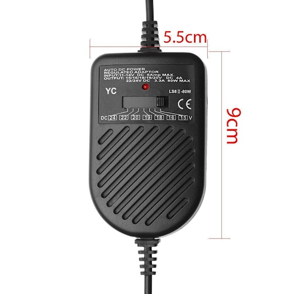 Billaderadapter Billader for bærbar PC DC-adapter